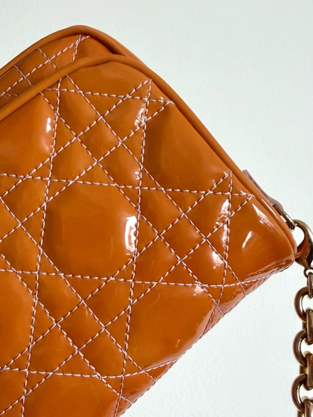 Dior Patent Cannage Lady Dior Small Bag - Picture 11 of 15